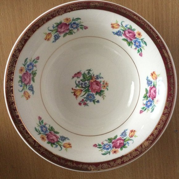 Vintage Tudor Rose Swinnertons Staffordshire Made in England lot of bowls plate - Picture 3 of 12
